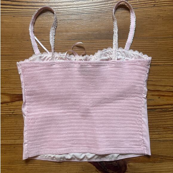 Beverly and Beck light pink corset cami top SIZE M - Picture 5 of 5